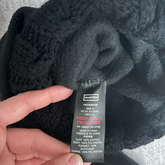 Hunter Stick Cable Boot Socks inserts - Picture 2 of 2